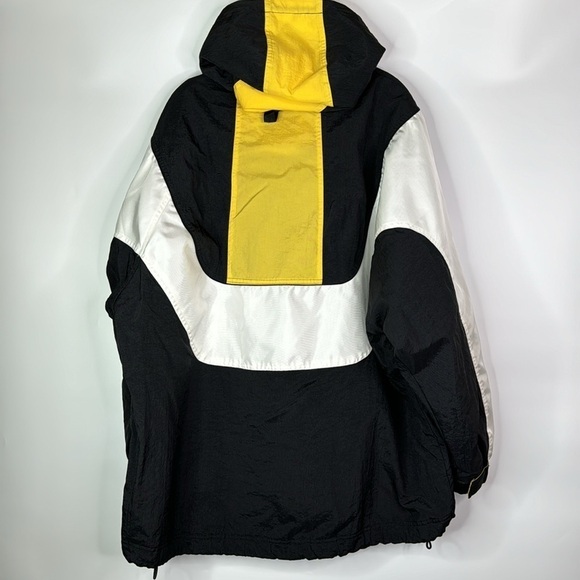 Vintage Nike Center Swoosh Half Zip Black Jacket Size XL - Picture 4 of 14